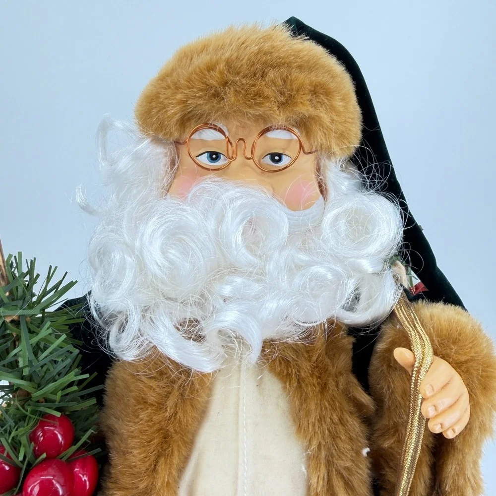 Rustic Woodland Santa Claus Figure 16